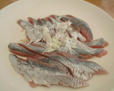 Raw saury